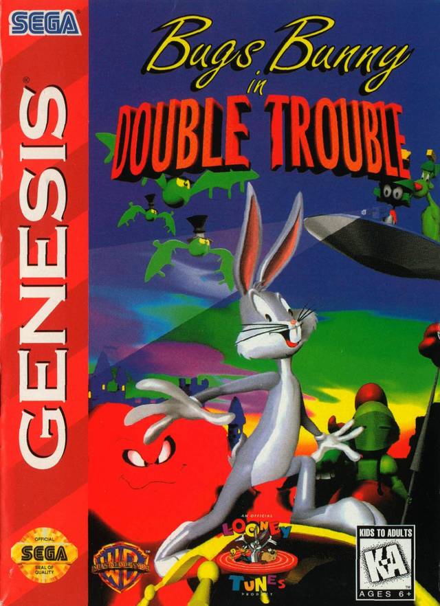 Bugs Bunny in Double Trouble - игра для сега, sega mega drive (Genesis) Bugs Bunny in Double Trouble - игра для sega